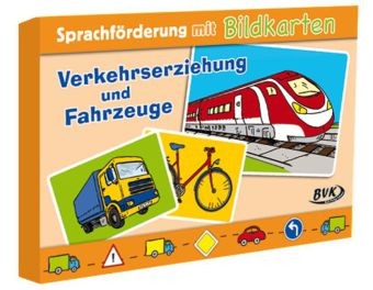 Sprachförderung mit Bildkarten - Verkehrserziehung und Fahrzeuge