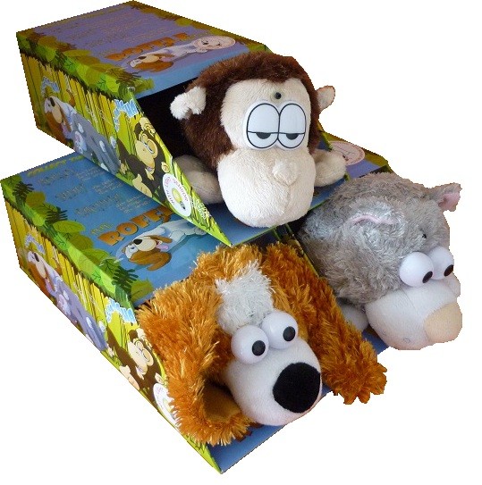 Lachende Tiere - Affe Flixus