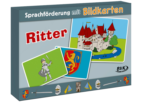 Sprachförderung mit Bildkarten: Ritter