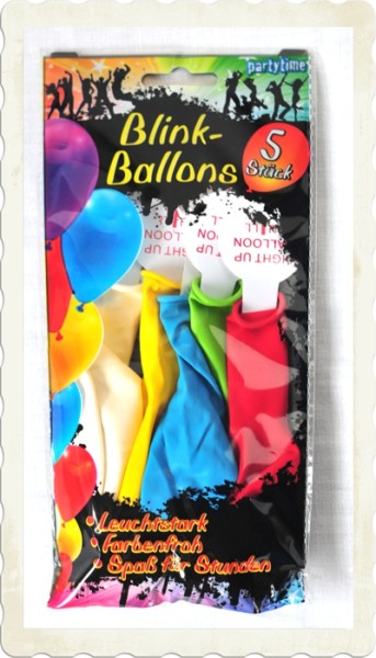 Blink-Ballons 5er Set