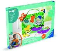 Wilder Dschungel - Magnetisches Holz-Fühl-Puzzle Wilder Dschungel - Magnetisches Holz-Fühl-Puzzle