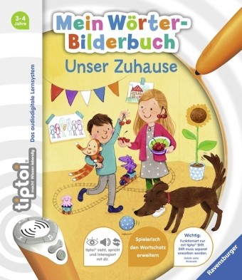 tiptoi: Mein Wörter-Bilderbuch. Unser Zuhause