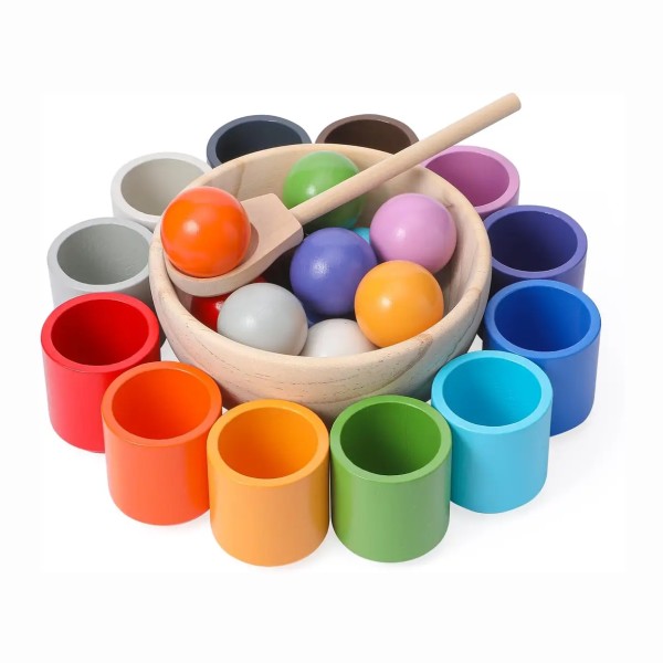 Bällebecher Sortierspiel bei ARIADNE