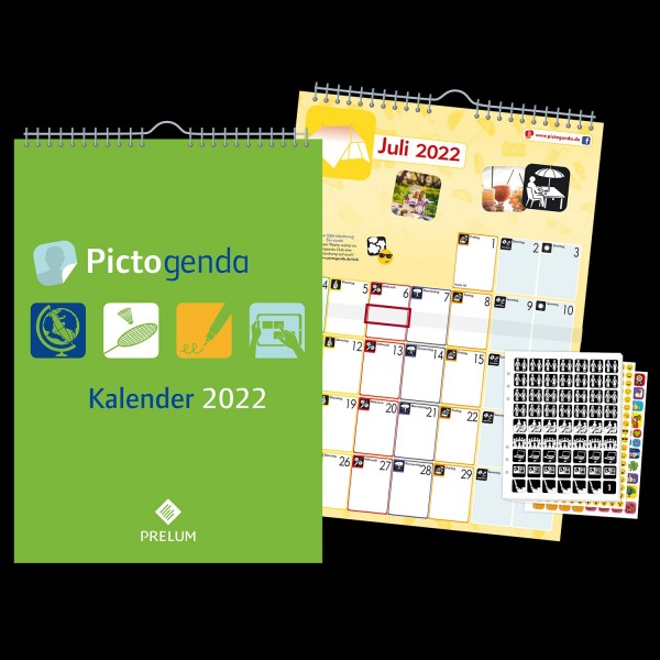 Pictogenda Wandkalender 2022