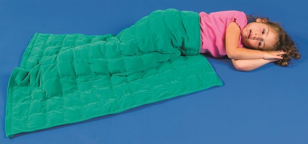 Smaragda Decke - die gewichtete sensorische Decke bei ARIADNE