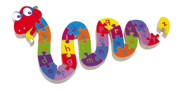 Die lustige Buchstabenschlange