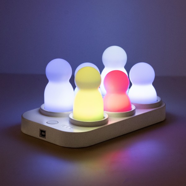 Glowmani - Leuchtende Spielfiguren 6er-Set