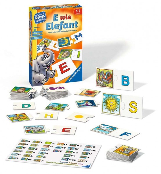 E wie Elefant