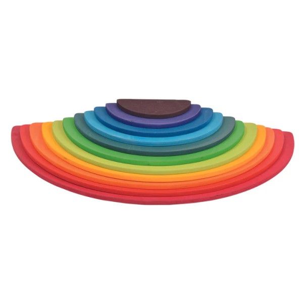 Grundus - Große Regenbogen-Platten 11er-Set