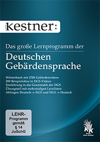 Kestner, Das Große Lernprogramm der deutschen Gebärdensprache