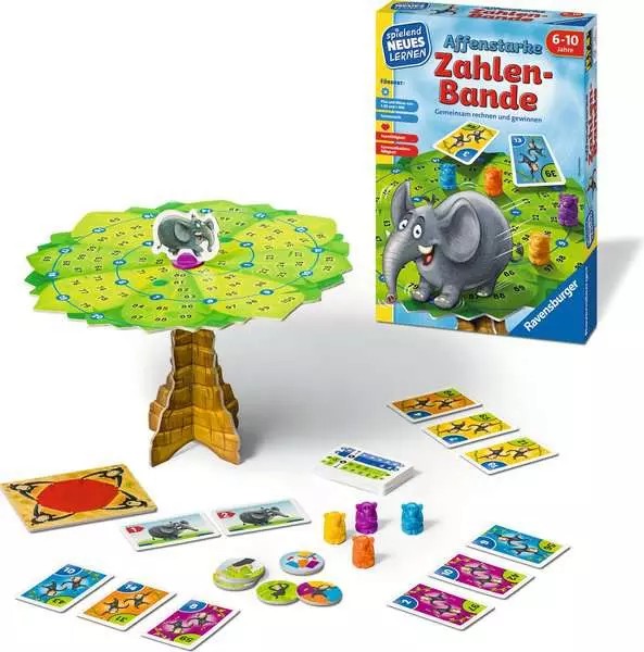 Affenstarke Zahlen-Bande