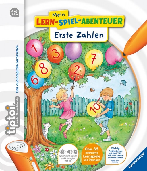 Odersky: tiptoi Mein Lern-Spiel-Abenteuer: Erste Zahlen