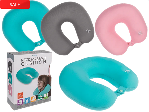 Nackar-Go - das vibrierende Nacken-Massagekissen in sanften Farben