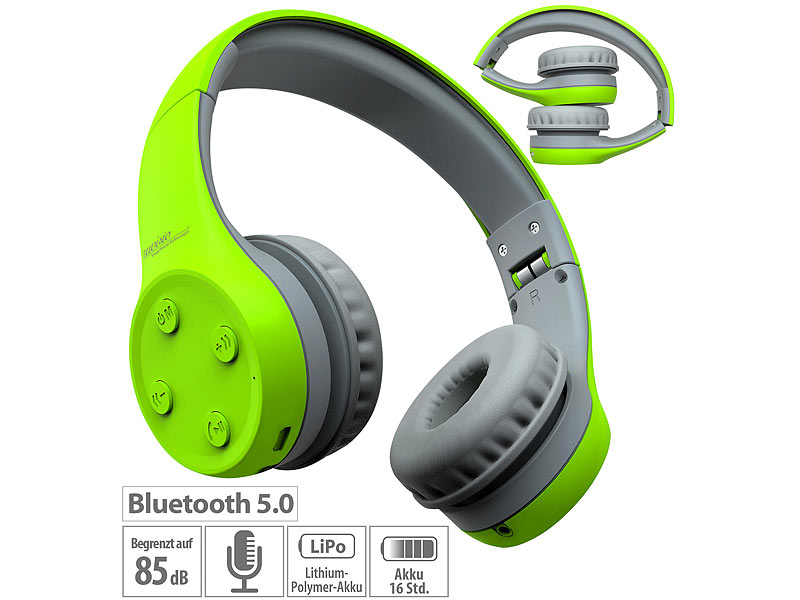 Opt-Ear Lautstärkebegrenzung | inklusiv! - Bluetooth Ariadne | Ideenshop Kinder-Kopfhörer Freizeit | Themenwelten mit