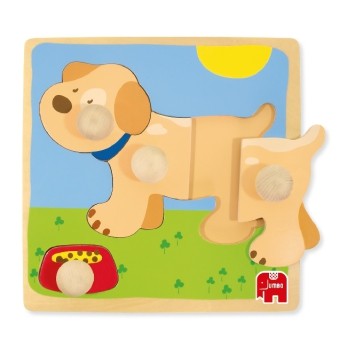 Holzpuzzle Hund