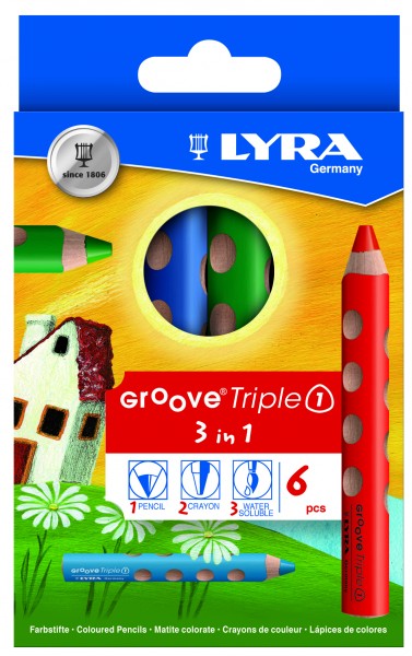 Groove Triple 1- Stifteset