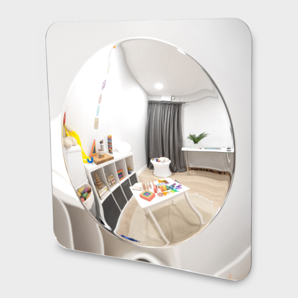 Mirocon Zauberspiegel-Wand mit 1 Spiegelkuppel