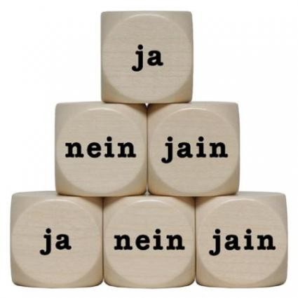 Ja-Nein-Jain Würfel