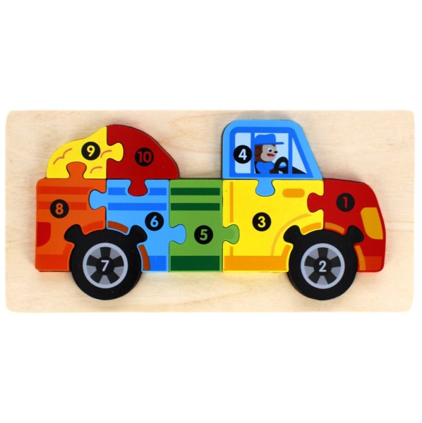 Großes Auto- Zahlenpuzzle bei ARIADNE