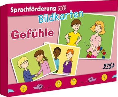 Sprachförderung mit Bildkarten Gefühle