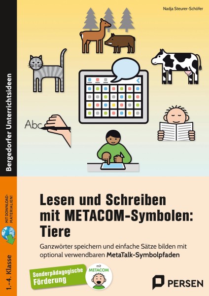 Lesen und Schreiben mit METACOM-Symbolen: Tiere