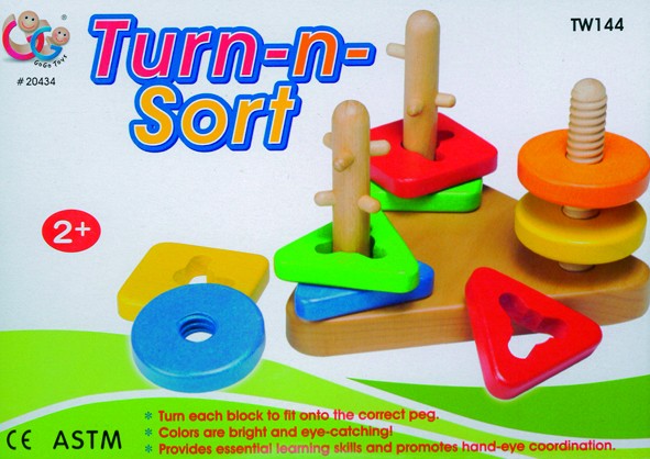 Turn-n-Sort - Drehen und Sortieren