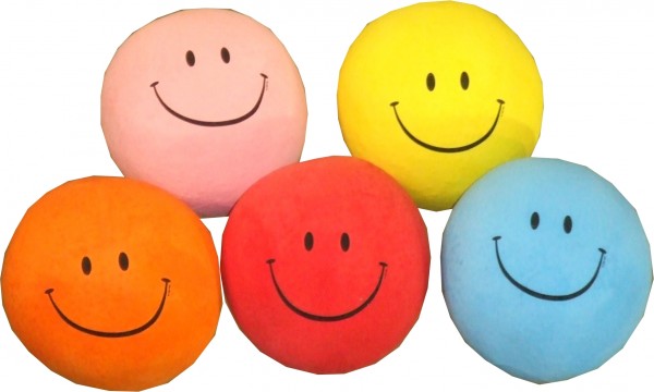 Smilie - der lachende Knetball